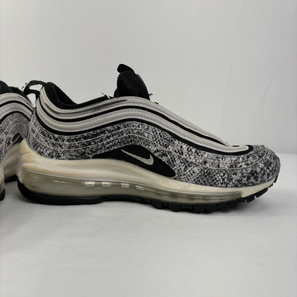 Nike Air Max 97 Cocoa Snake Black White Women's Running Shoes CT1549-001 Size 5 - Picture 9 of 12